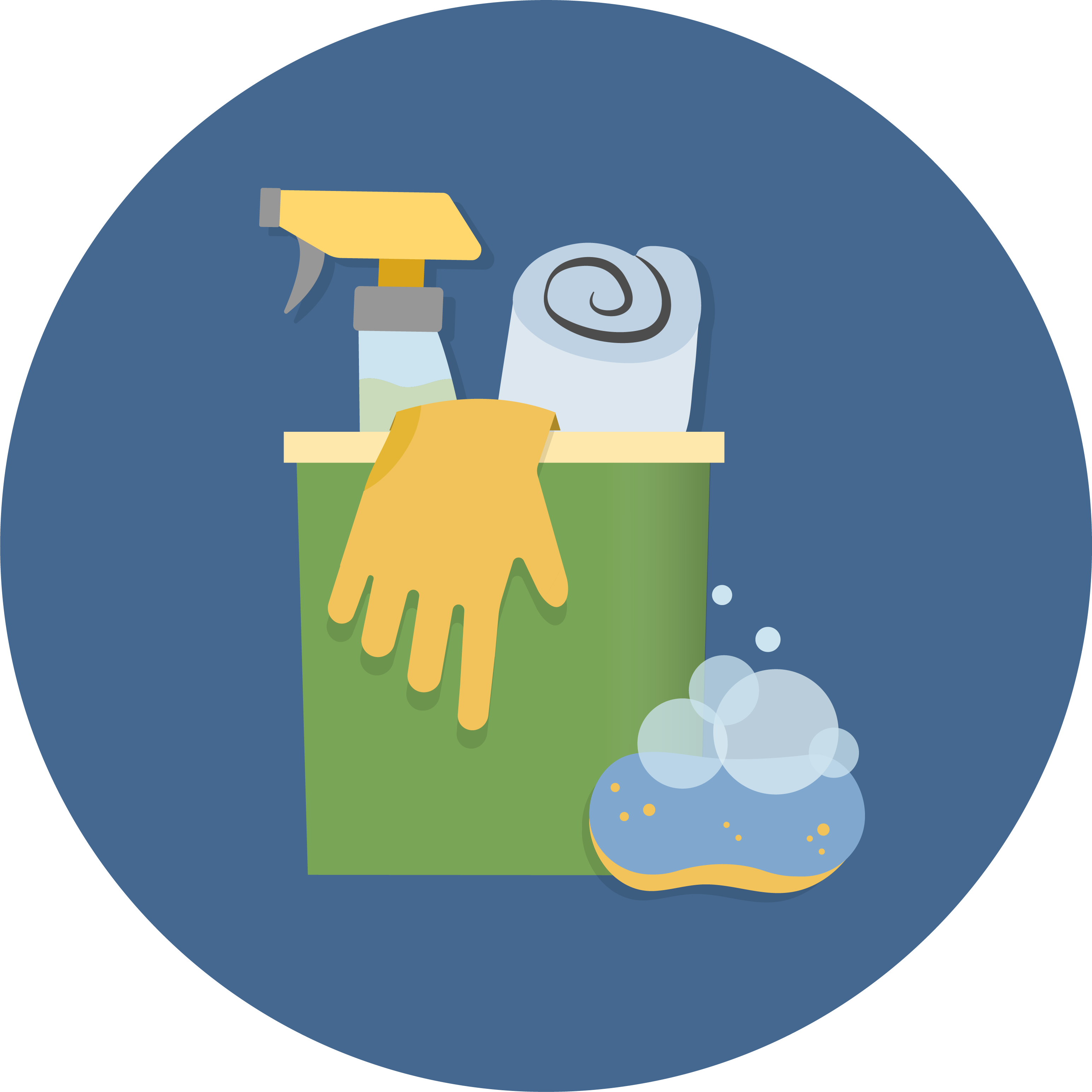 Cleaning bucket icon. Click the image to go to our Better Health Starts at Home page.